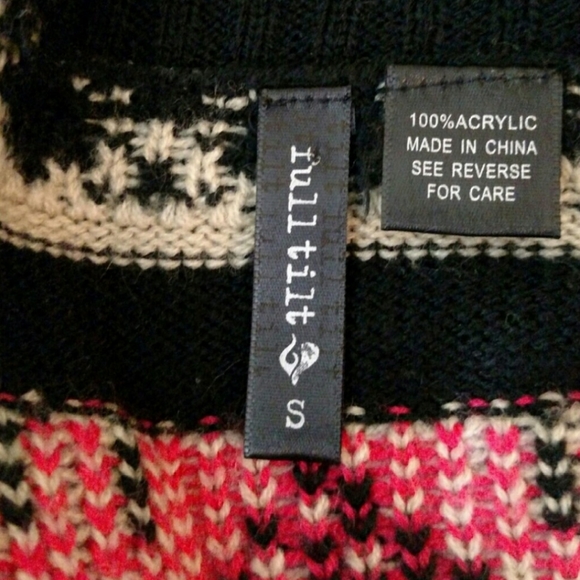 FULL TILT TILLYS Cardigan Sweater Small - Picture 4 of 4